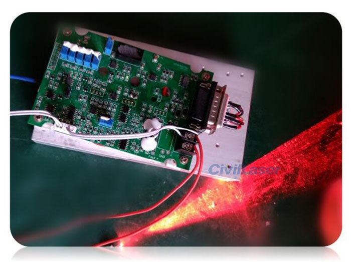 fiber coupled laser system